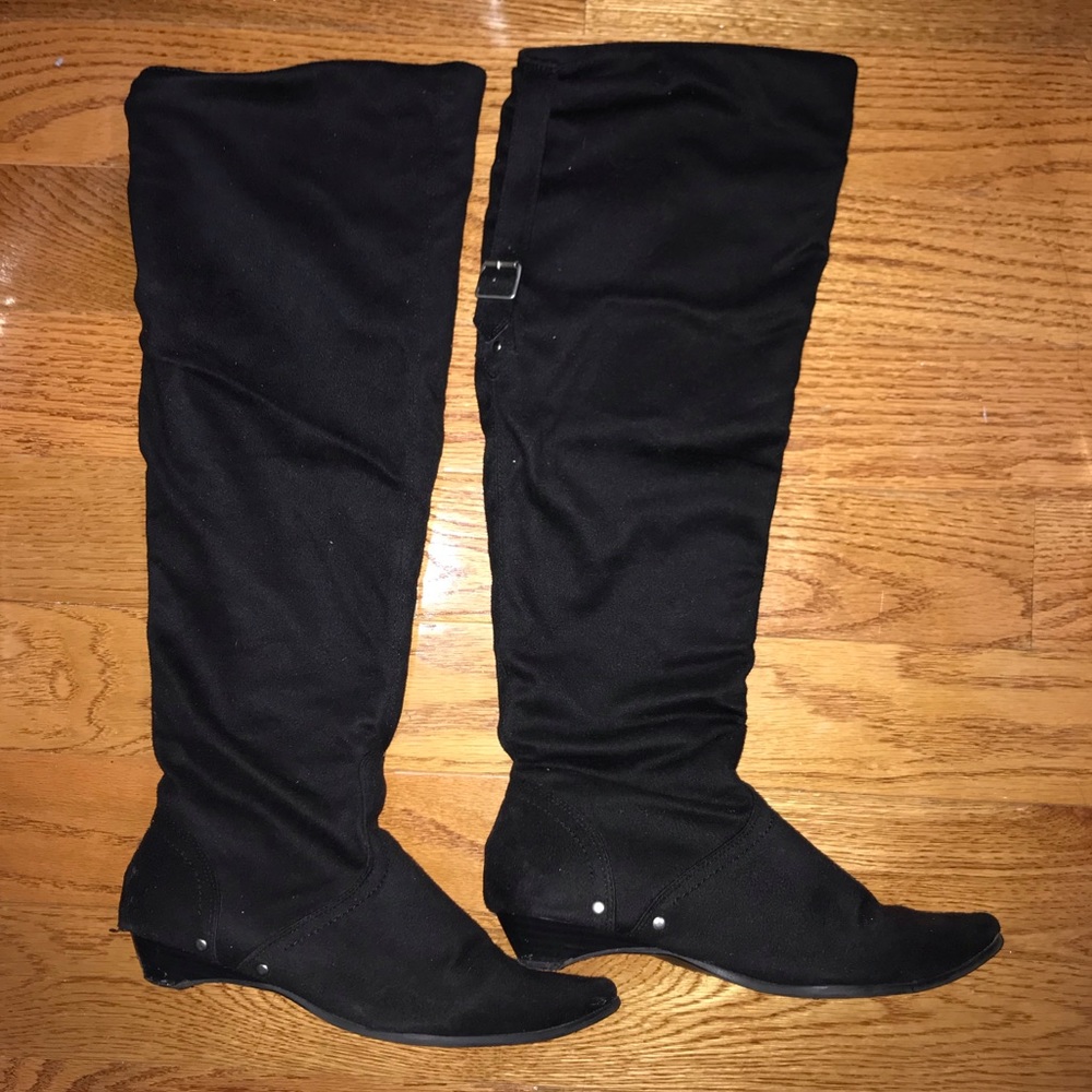 Knee high boots